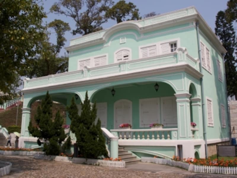 タイパハウスミュージアムは記念撮影スポットとしても大人気の場所