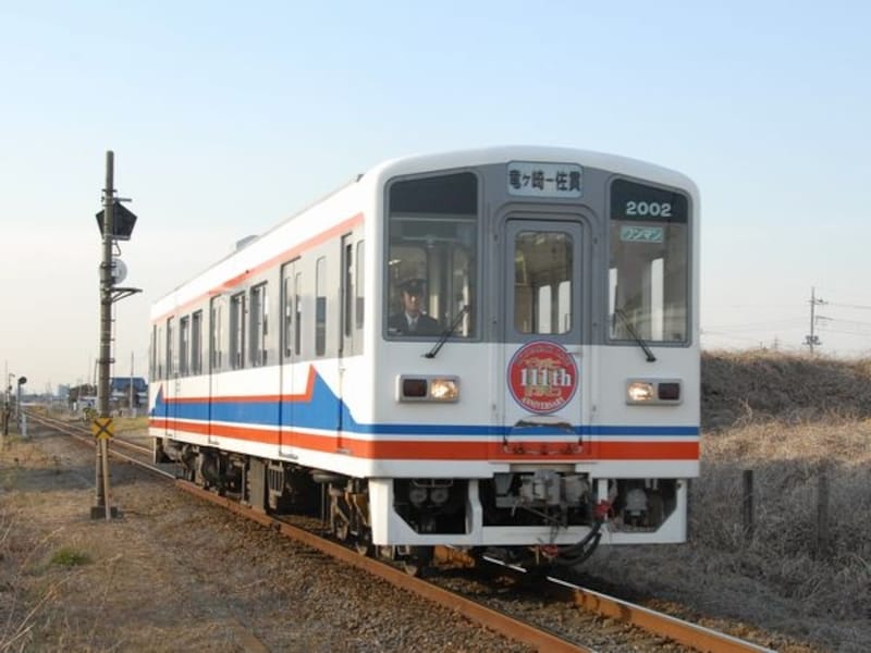 竜ヶ崎線列車