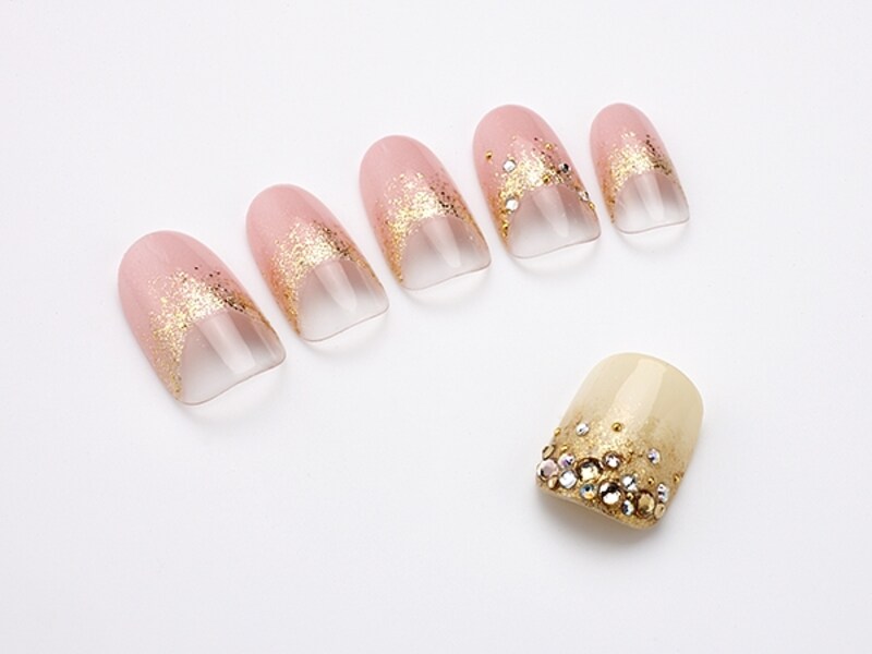 大人可愛いピンクベース