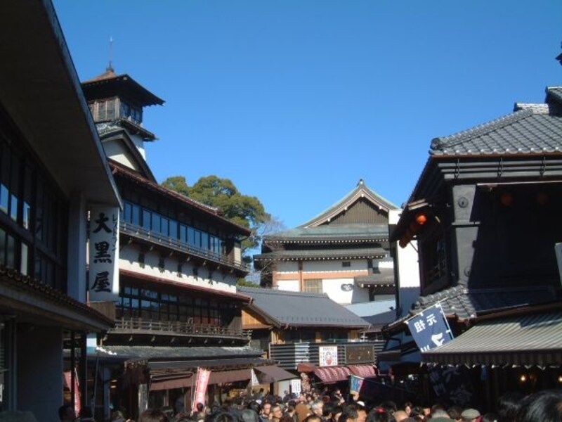 成田山新勝寺への参道