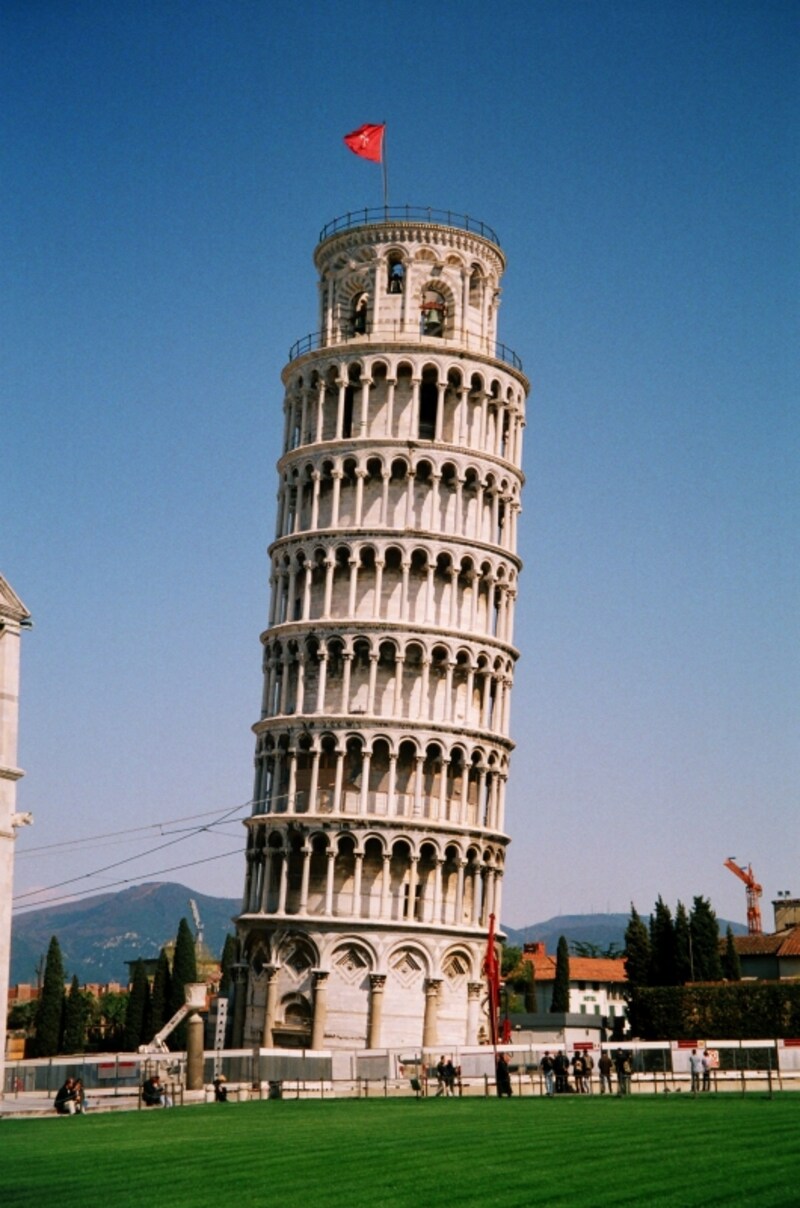 有名なピサの斜塔も是非立ち寄りたい