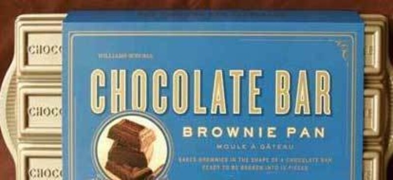 Nordic Ware Chocolate Bar Brownie Pan
