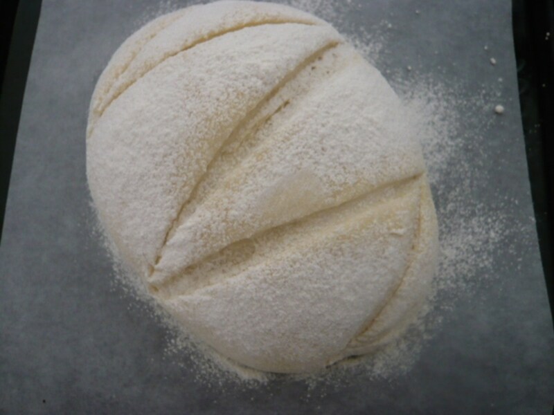 1斤分の食パン生地で作るundefinedミルクハース風