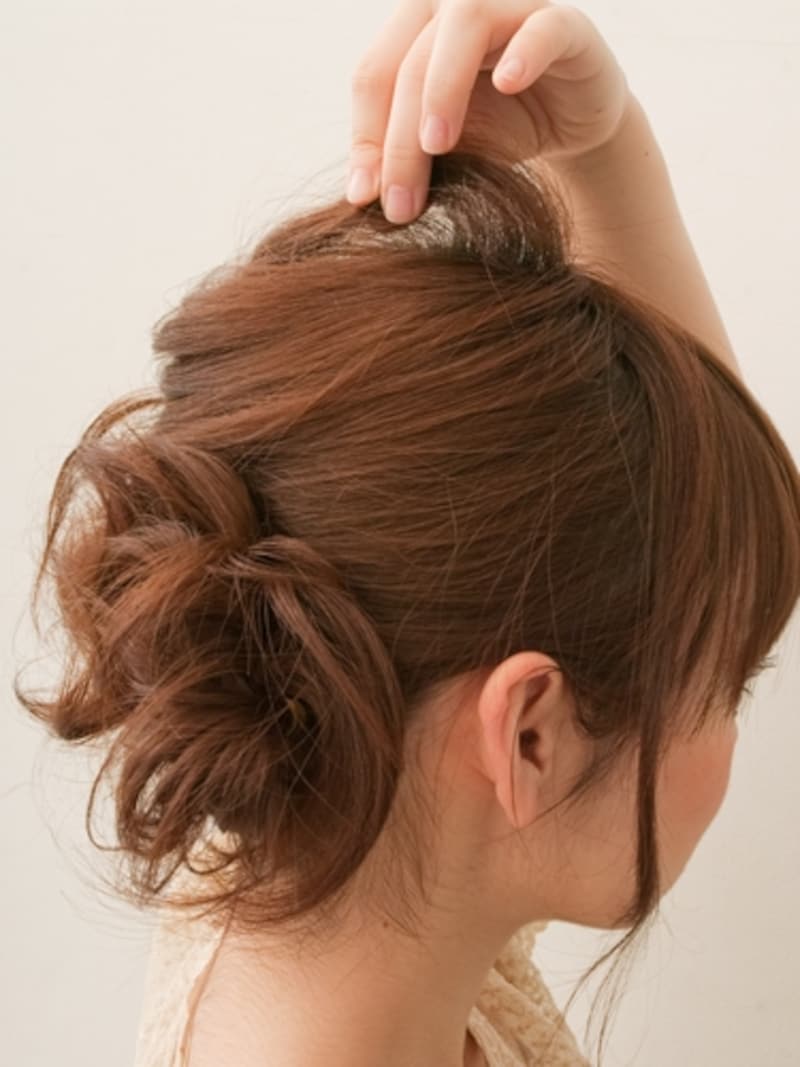 クシュッと感がナチュラルでオシャレ