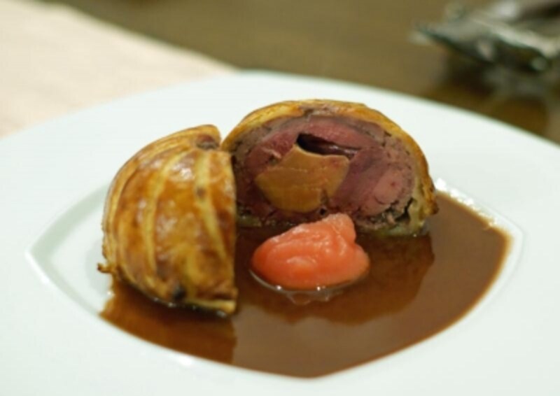 「クレメンティア(京都)」の「雷鳥のパイ包み焼き」
