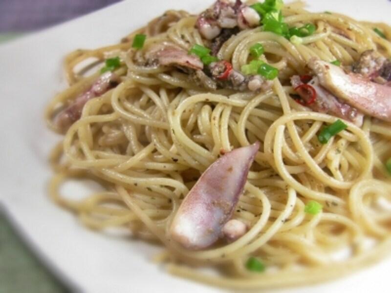 節約レシピ イカわたのペペロンチーノ みんなの投稿レシピ All About