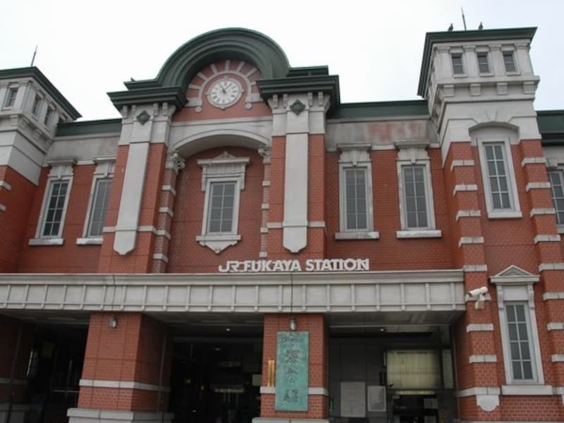 深谷駅正面
