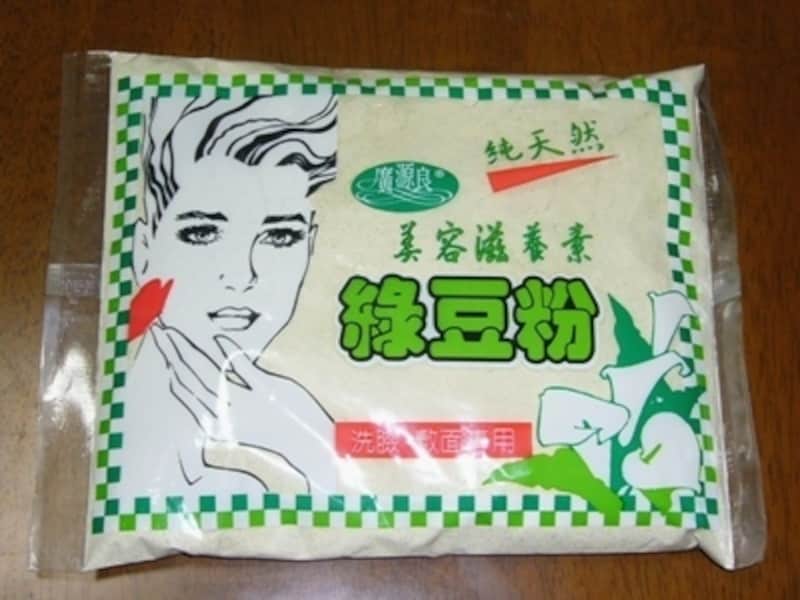 緑豆粉のパック 台北 All About