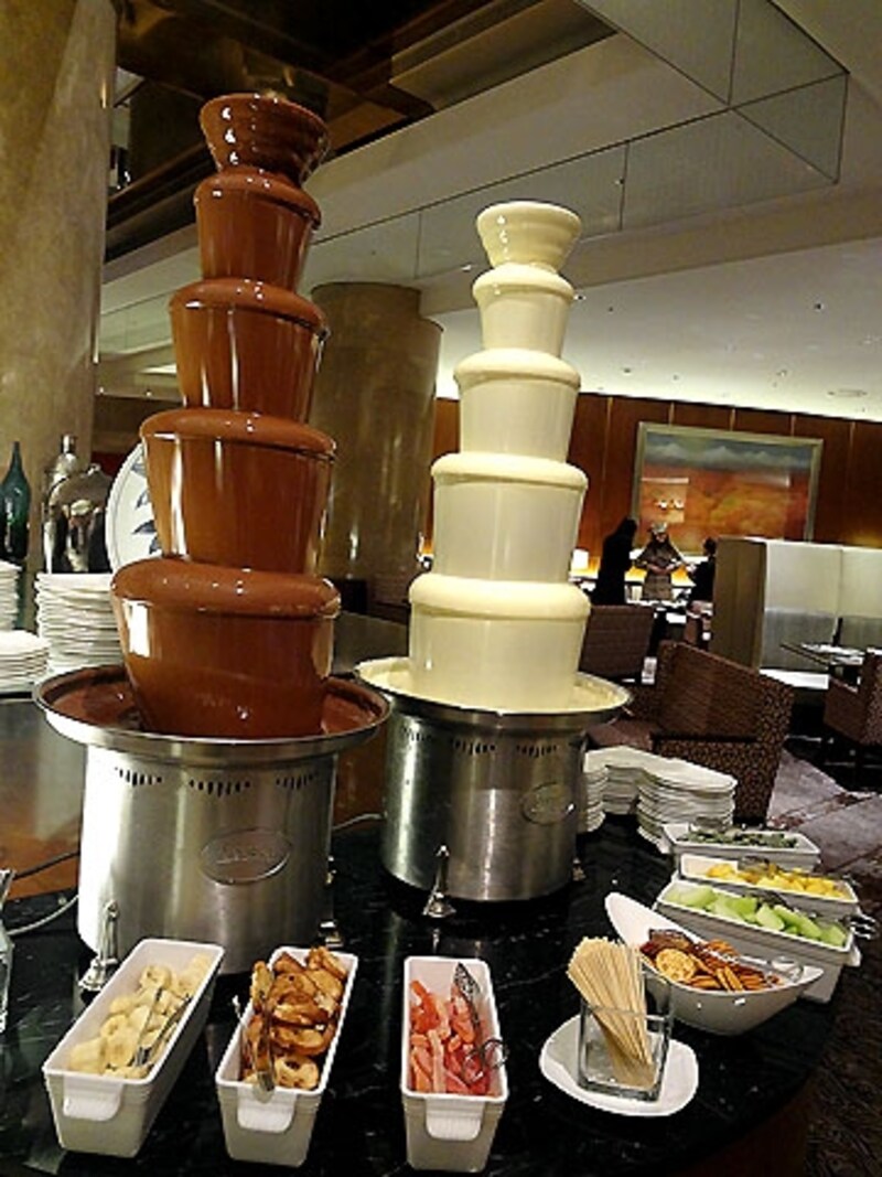 チョコレートファウンテン