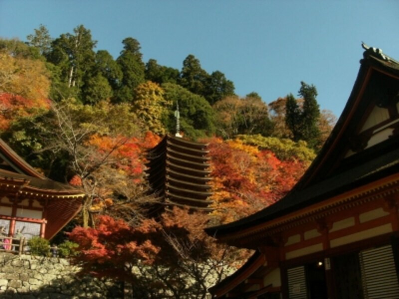 木造十三重塔 談山神社 紅葉スポット All About 木造十三重塔 談山神社 紅葉スポット All About