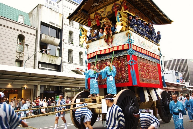 祇園祭の圧巻はやはり17日の山鉾巡行
