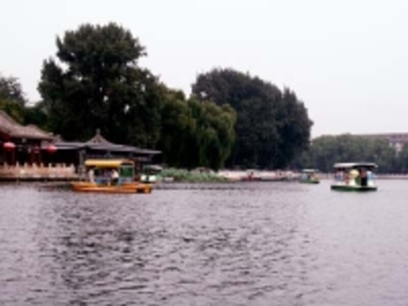 北京・后海「ボート」