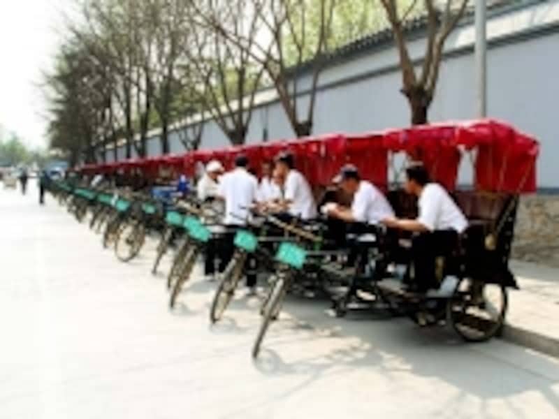 北京・后海「人力車（三輪車）」