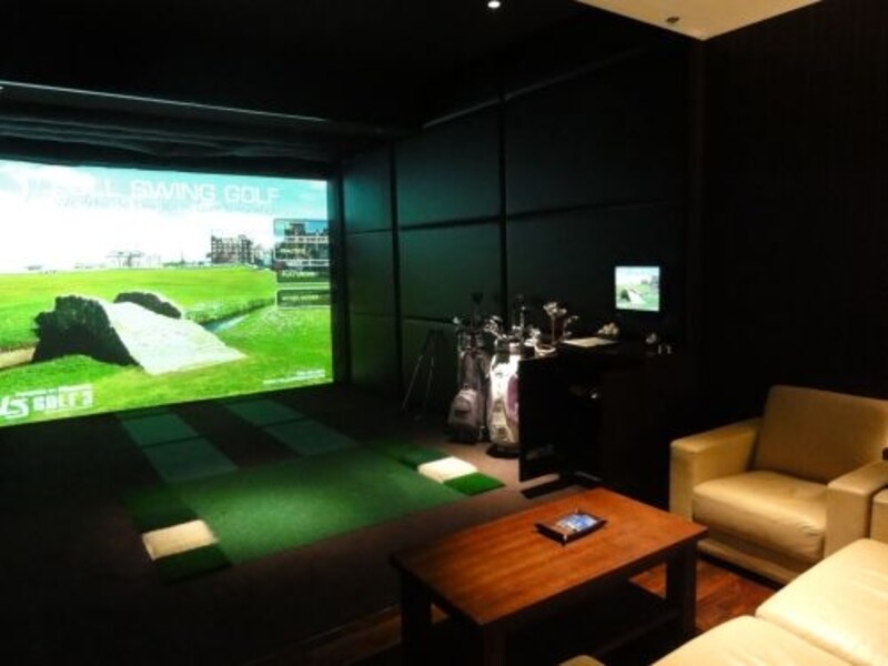 ゴルフシミュレーションバーです