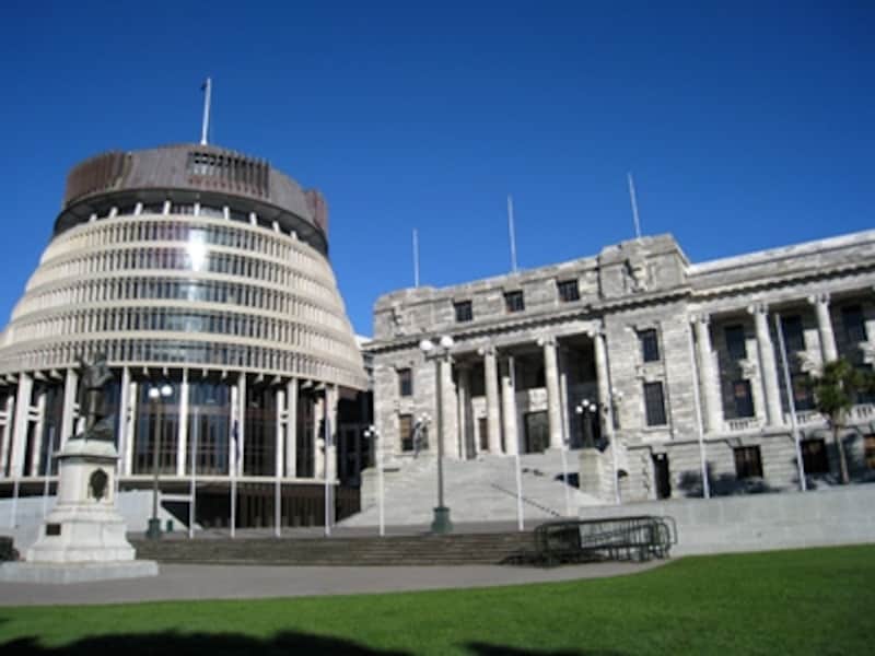 ウエリントンにある国会議事堂