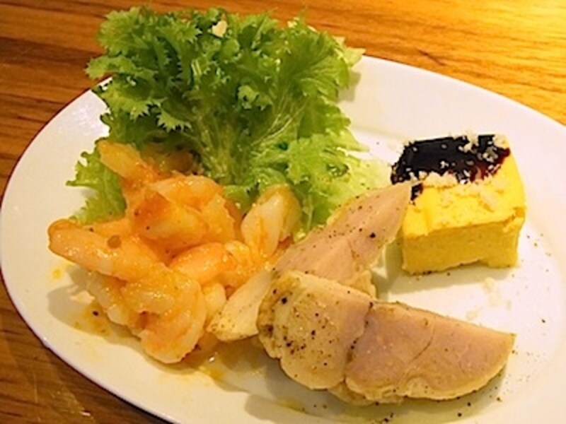 ロマーナコースundefined1200円の前菜盛り合わせ