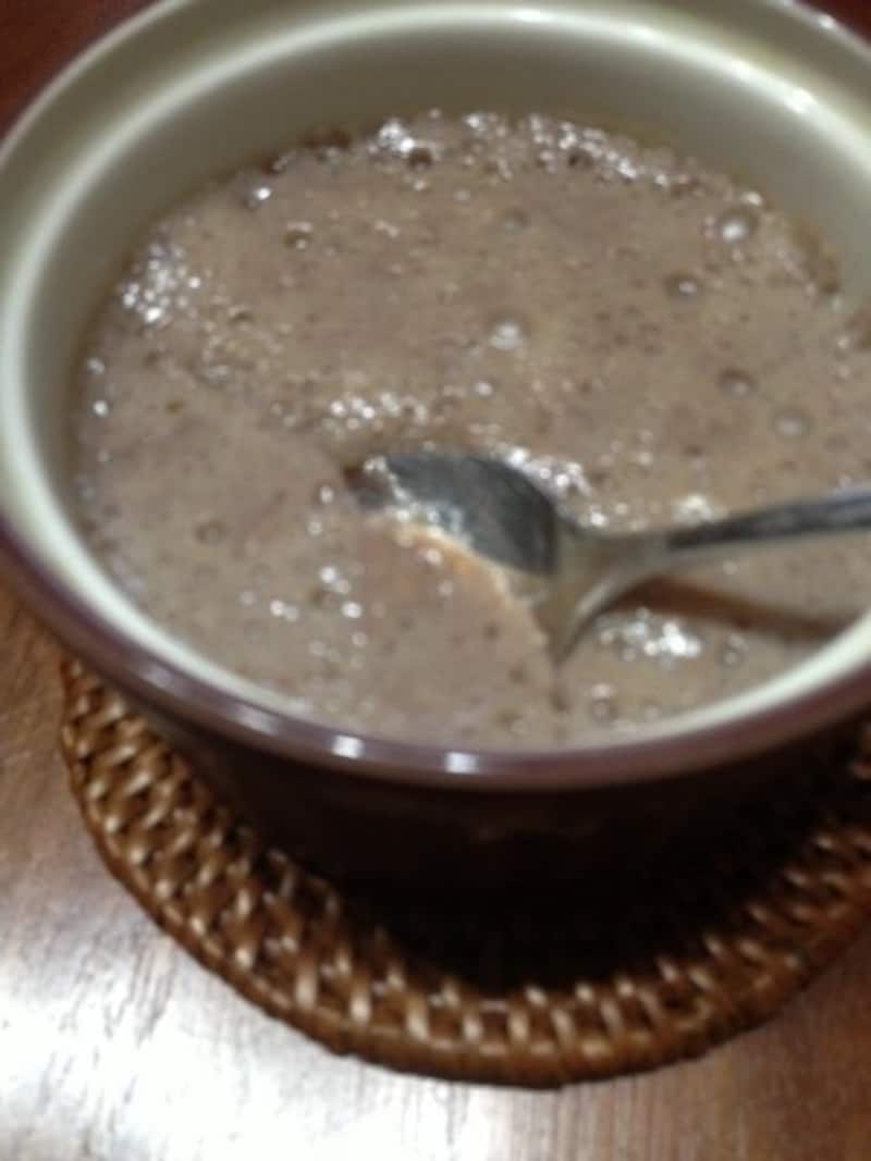 黒豆豆乳プリン