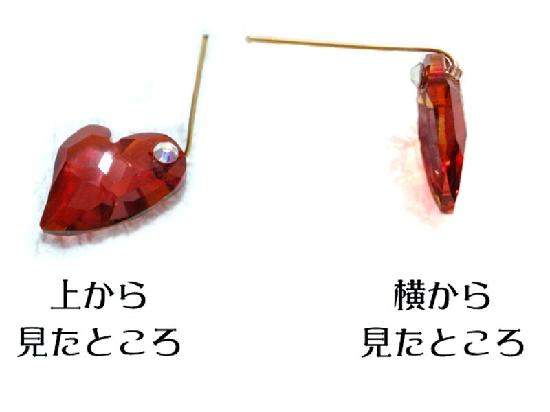 スワロフスキー・エレメントのペンダント