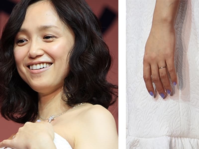 永作博美さんがジュエリーベストドレッサー賞を受賞