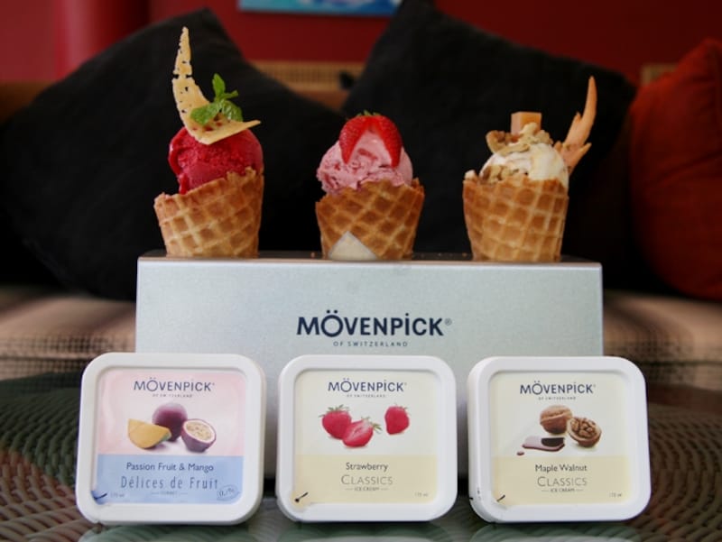 モーベンピックアイスクリーム、お値段はちょっと高めですが、濃厚で美味