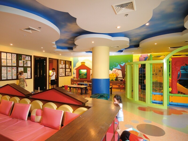 充実したファシリティが自慢のプレイゾーン。色々なサービスとアクティビティがあります