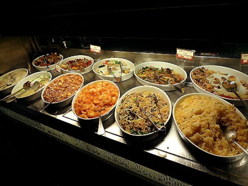 九龍點心 ブッフェ台