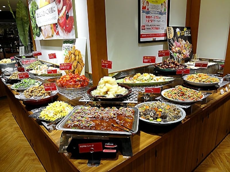 柿安 三尺三寸箸 ブッフェ台