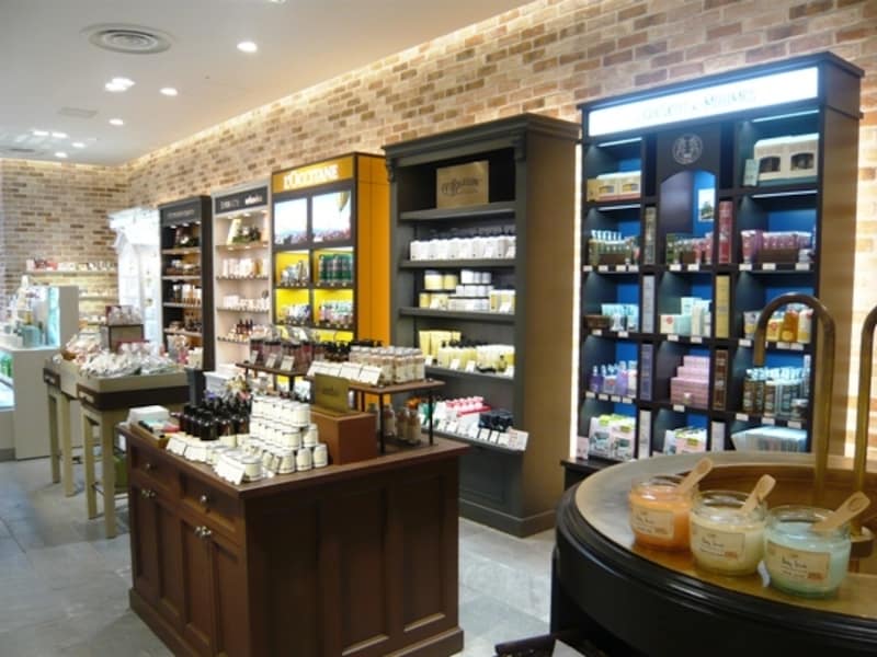 バス&ボディケアブランドのエリア