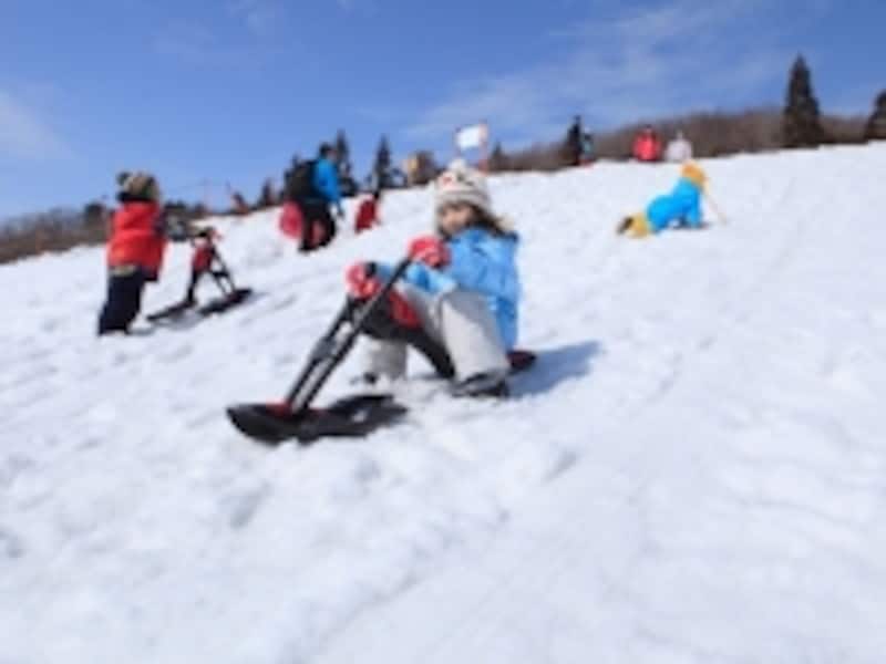 磐梯山温泉ホテル（ソリ専用エリア）