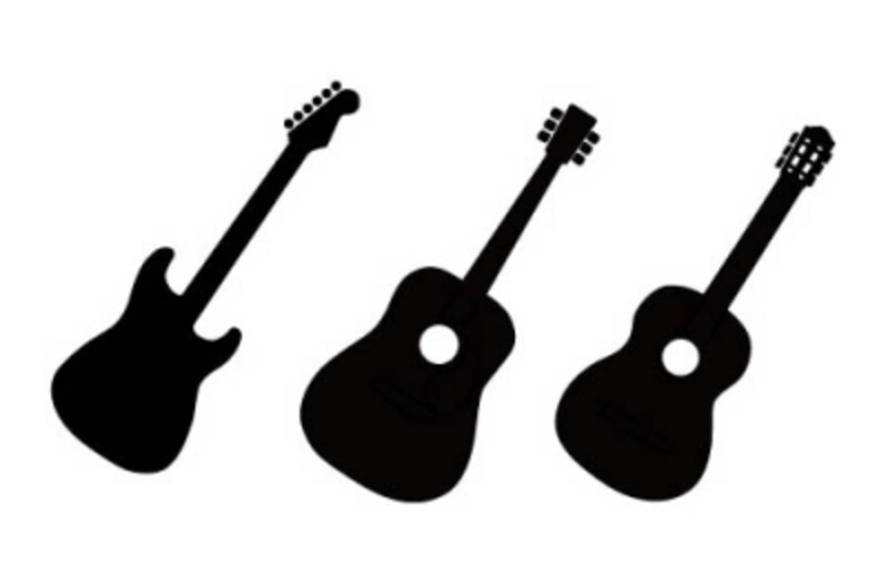 ユニークギター イラスト 簡単 かわいいディズニー画像