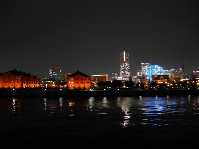 乗下船はピア赤レンガ倉庫から。海上からの横浜赤レンガ倉庫はクルージングの時にしか見られません！（2017年6月1日撮影）