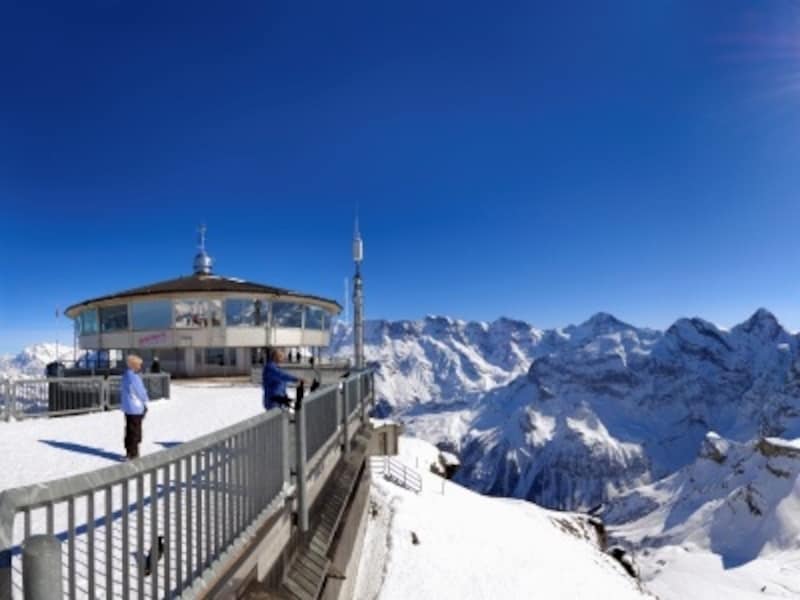 シルトホルン山頂