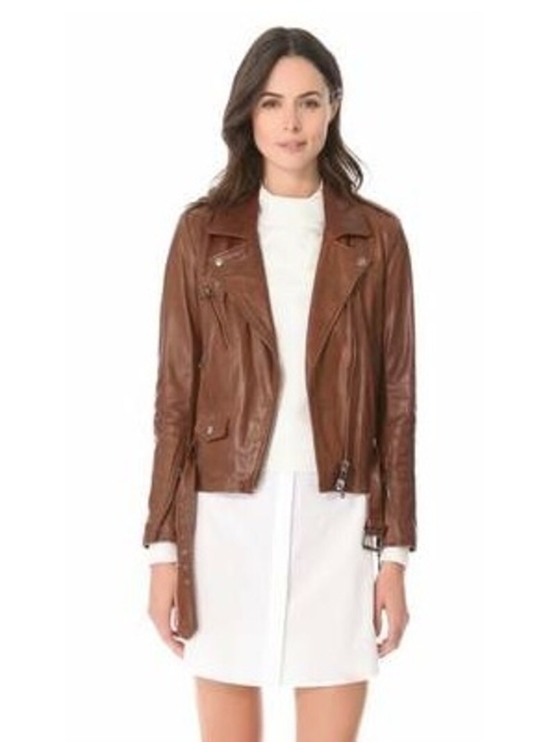 3.1 Phillip Lim（3.1フィリップ・リム） 2013/SS／Motorcycle Leather Jacket Cognac