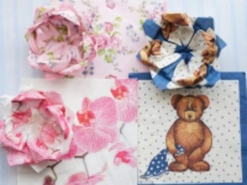 ペーパーナプキンで作る花飾り 子供の行事 お祝い All About