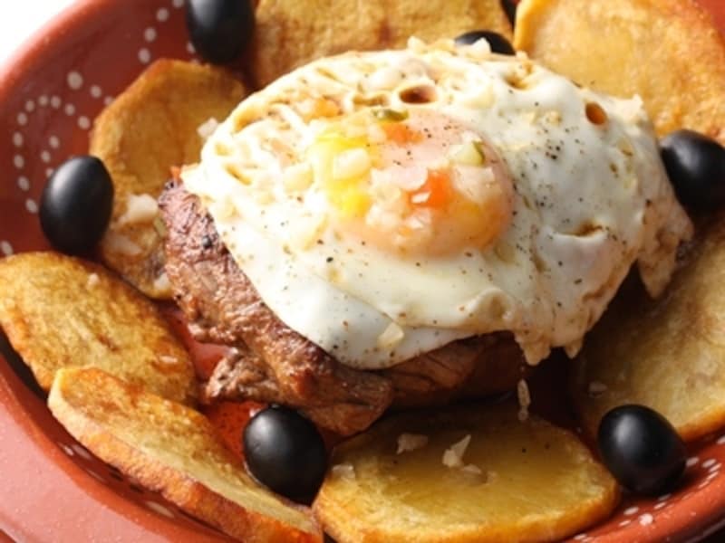 北ポルトガル風の牛肉ステーキ (c) Miyuki Kume