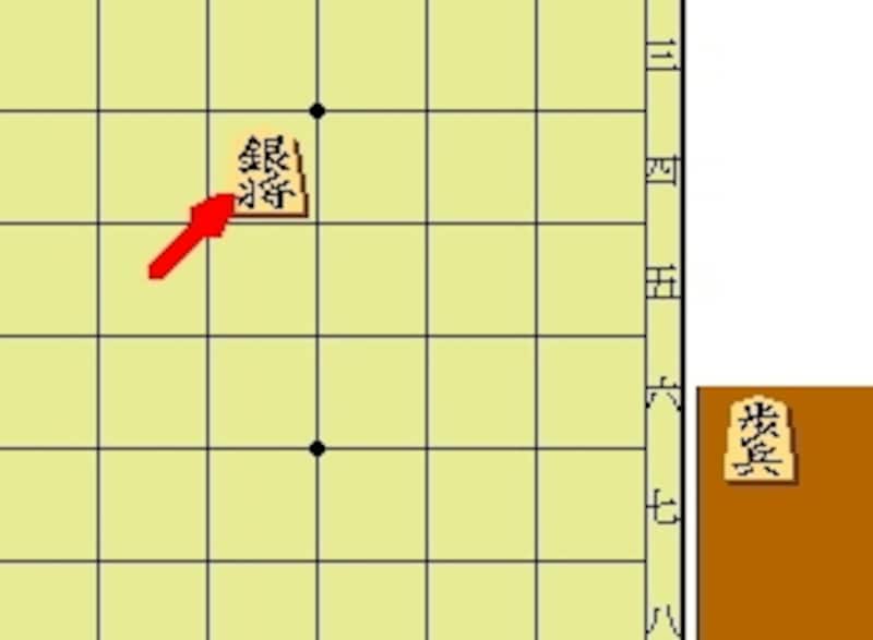 持ち駒は盤の外に置く