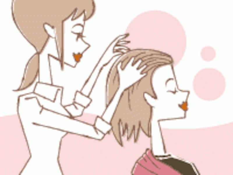 プロの手による頭皮ケアは、血行促進だけでなくストレス解消にもつながります