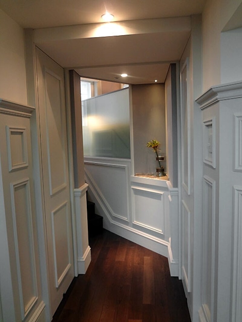 個室へのアプローチ