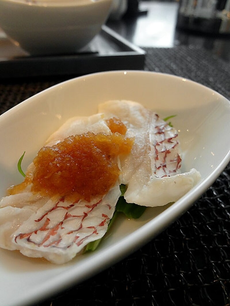 真鯛のしゃぶしゃぶ