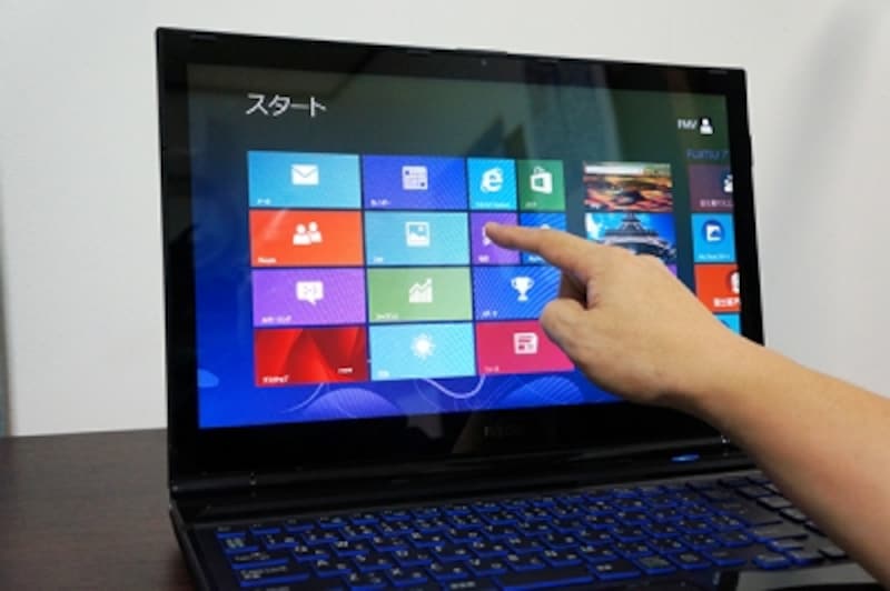 LIFEBOOK Fujitsu ノートパソコン AH56/K タッチパネル FMV LIFEBOOK AH56/K WEBカメラ/中古/15.6型タッチパネル/ノート