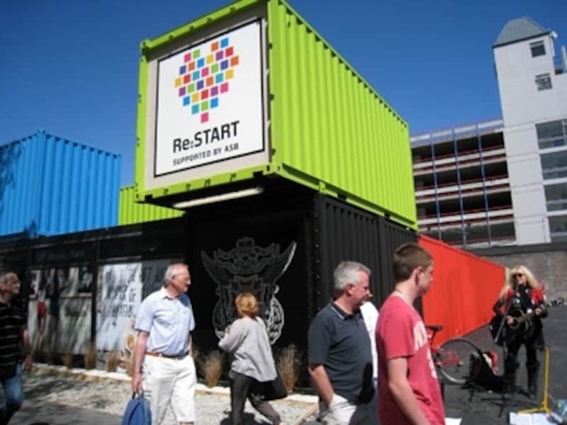 コンテナで出来たショッピングモールRe:START