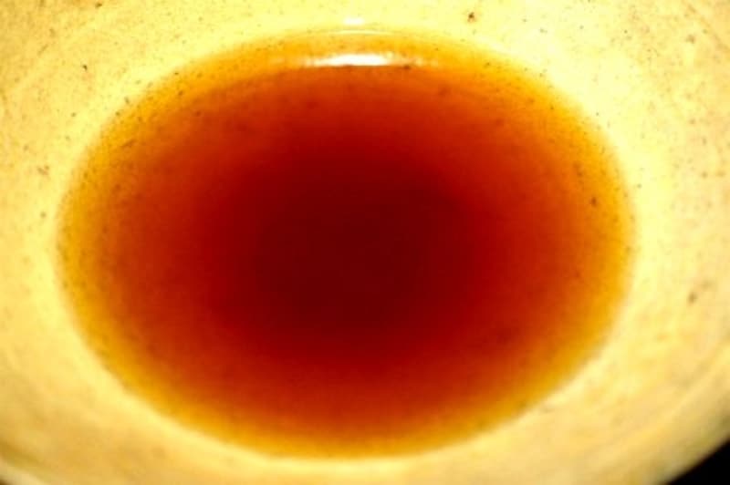 お汁はクリアな美味しさです