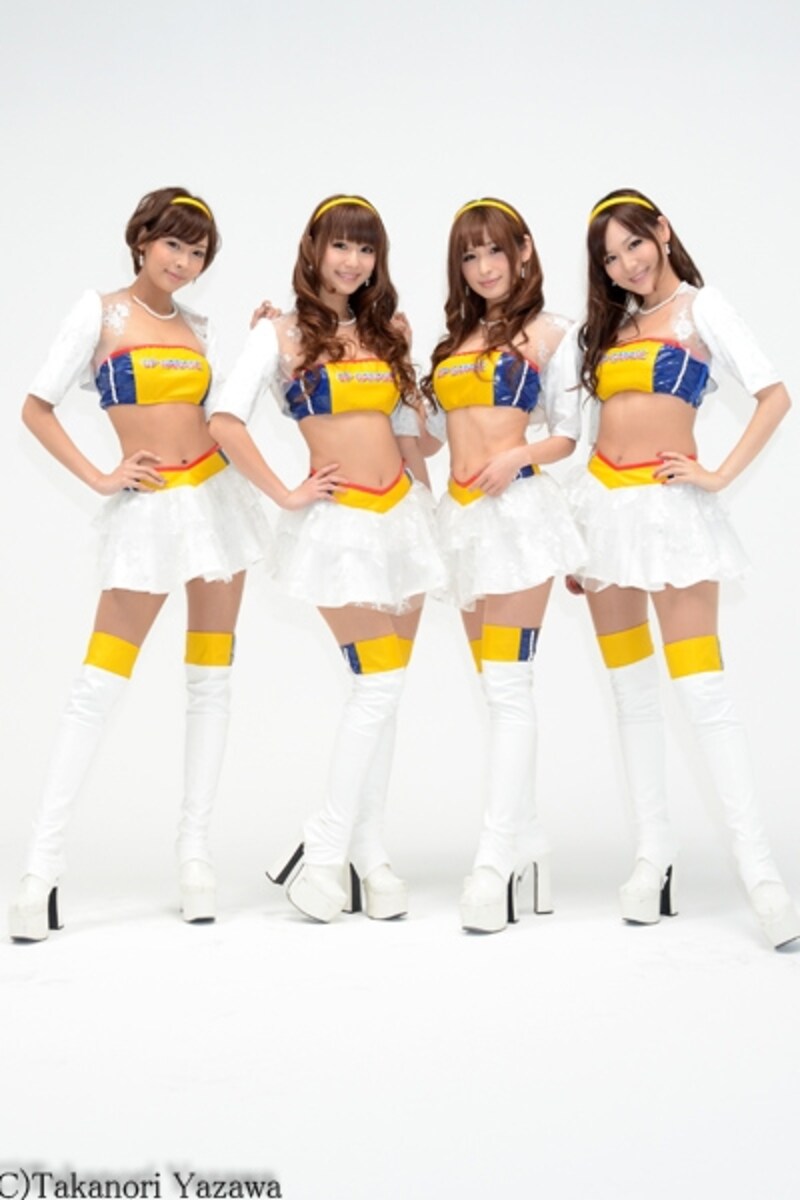 2013年ドリフトエンジェルスの4人