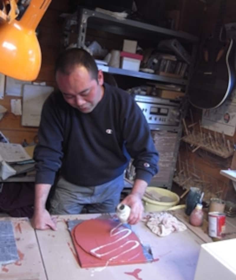 まずは齊藤さんがさらりとお手本を。ほれぼれ～