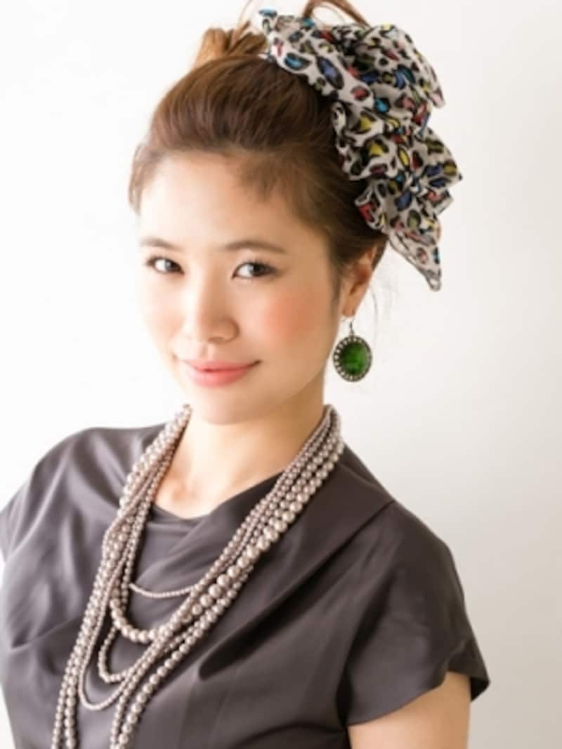 ロングヘア ゴージャス エレガントなツイストアップ 結婚式 パーティーヘアアレンジ All About