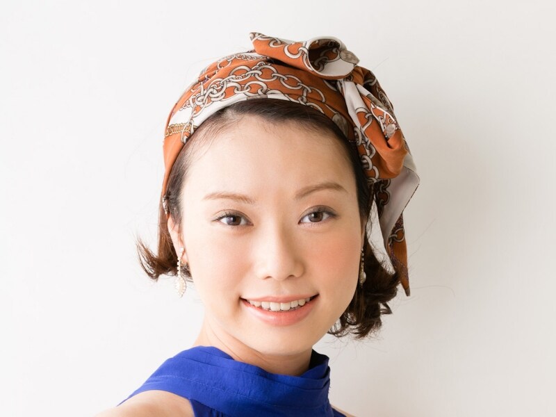 ショートヘアパーティアレンジ
