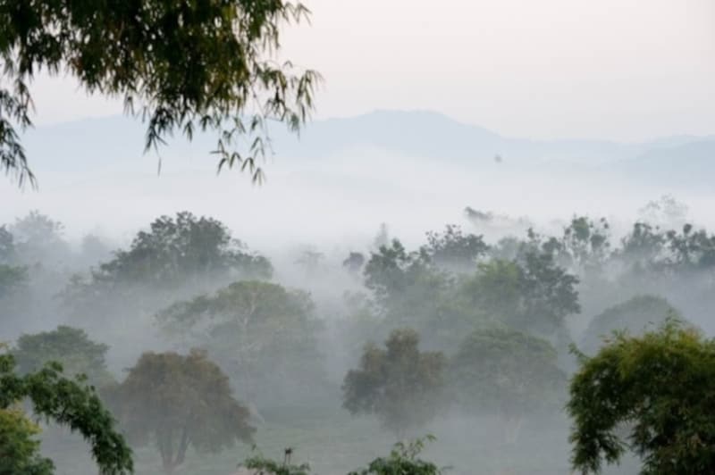 チェンライ空港からリゾートまでは車で約1時間
