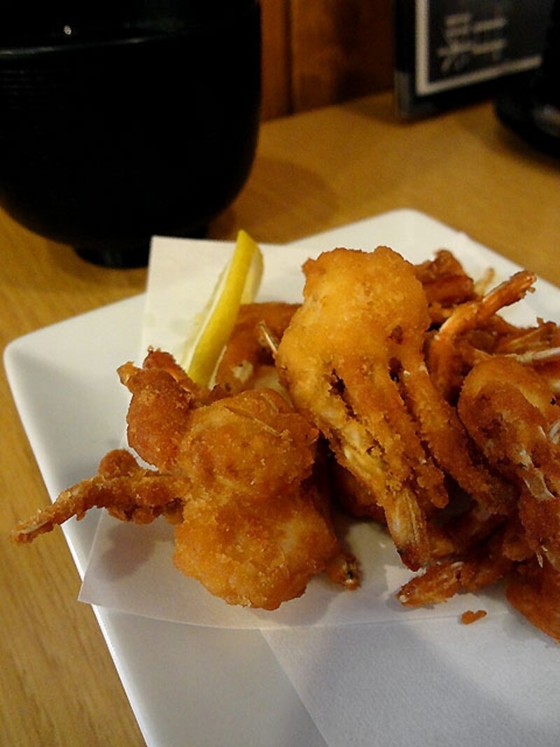 渡り蟹の唐揚げ