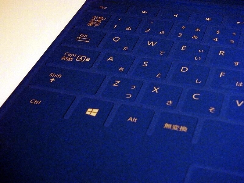 Touch Cover(タッチカバー)は感圧式のキートップ