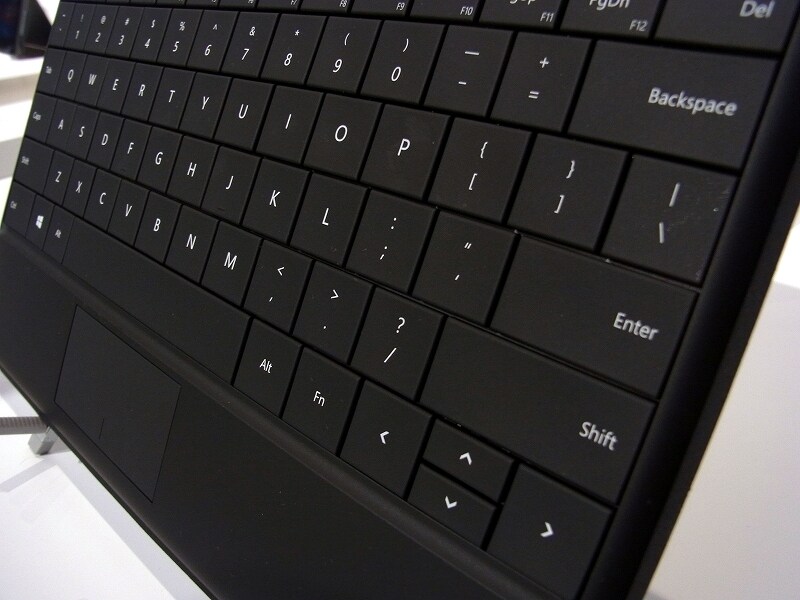 Type Cover(タイプカバー)は通常のキースタイル